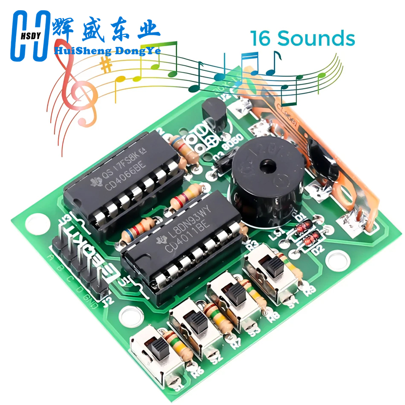 Diy Electronics Repair Kit - 16 Scatola di risonanza musicale BOX-16