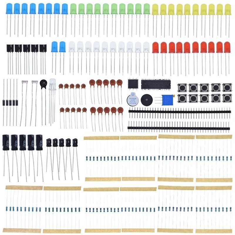 Diy Electronics Starter Kit - 2026 Nuovo Kit Base per Principianti