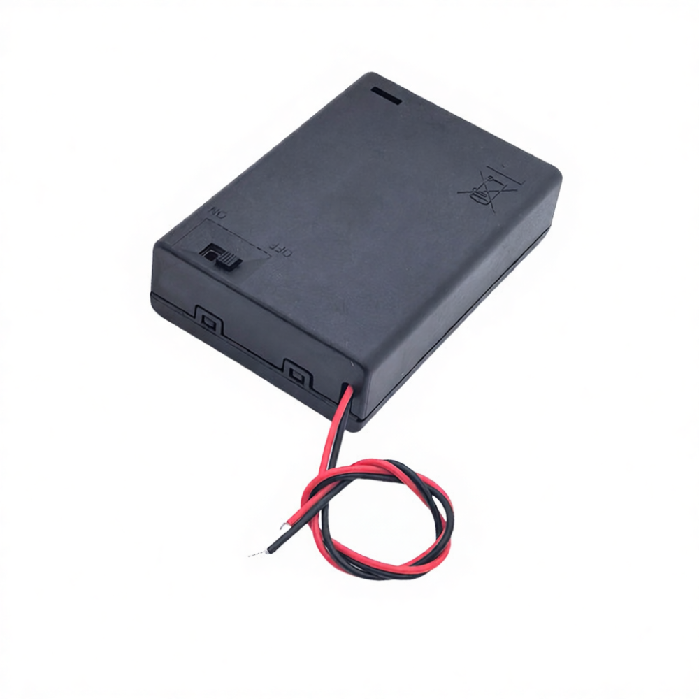 Portabatterie AA con Coperchio - Diy Electronics Holder recensione e prezzo