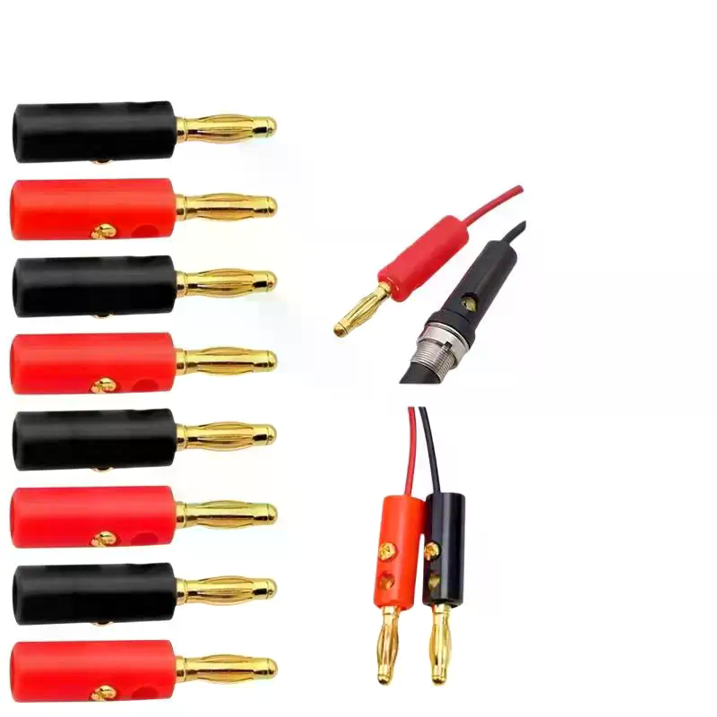 Set di terminali a banana da 4 - Diy Audio Electronics Projects recensione e prezzo