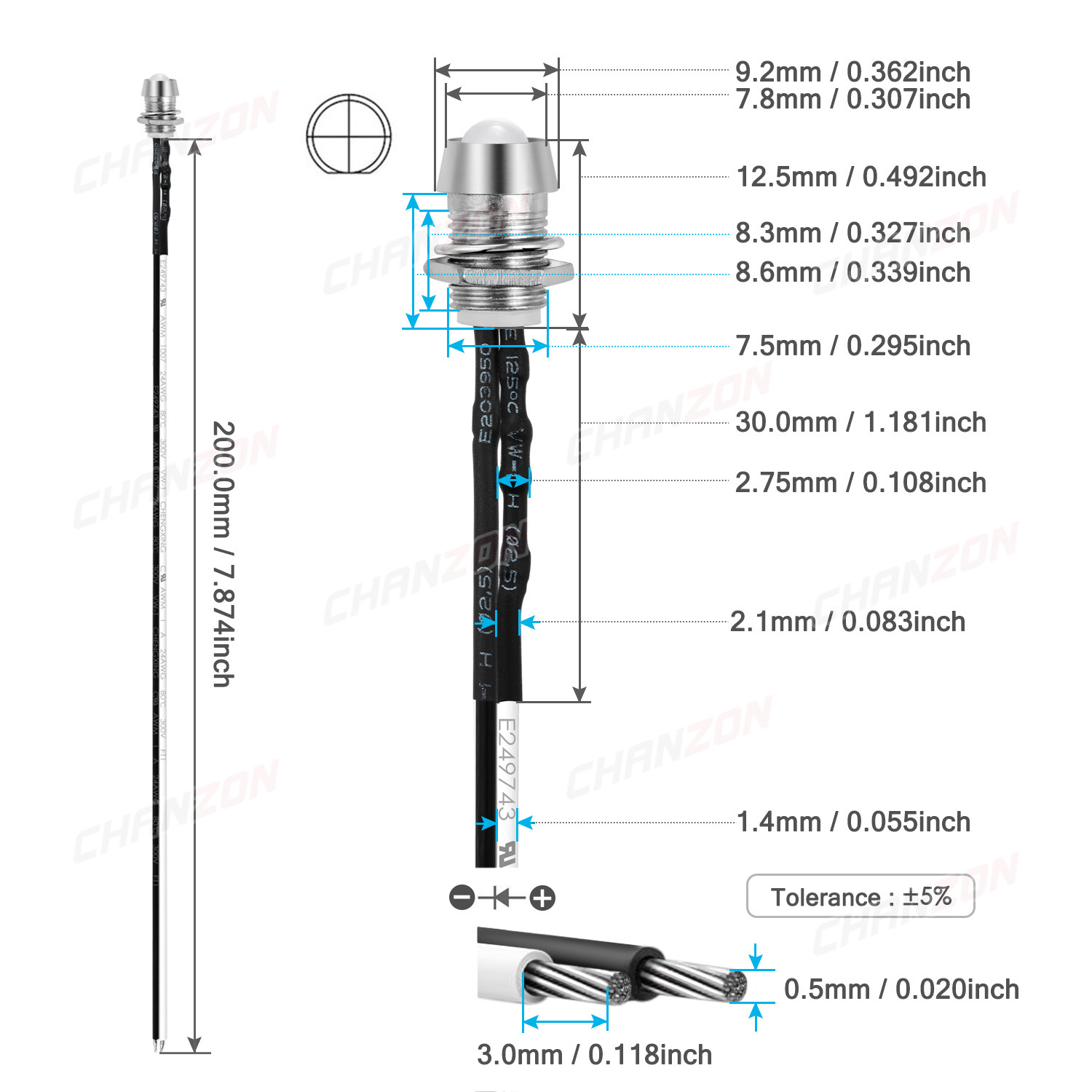 Kit LED precablato da 5 mm Lam - Diy Electronics Holder recensione e prezzo