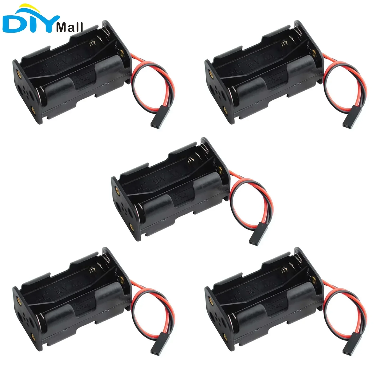 Portabatterie AA da 5 pezzi co - Diy Electronics Holder recensione e prezzo
